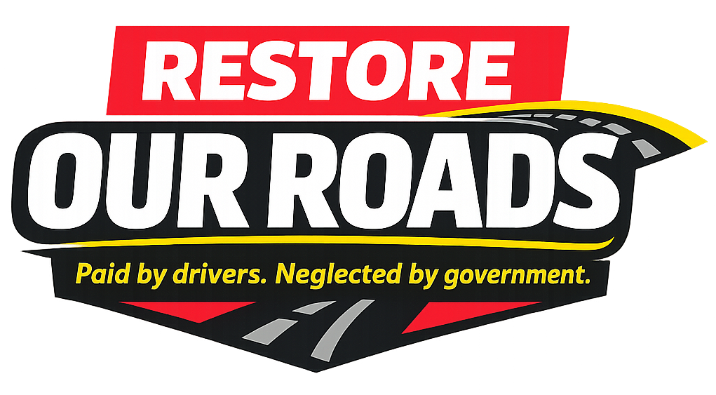 Restore Our Roads logo